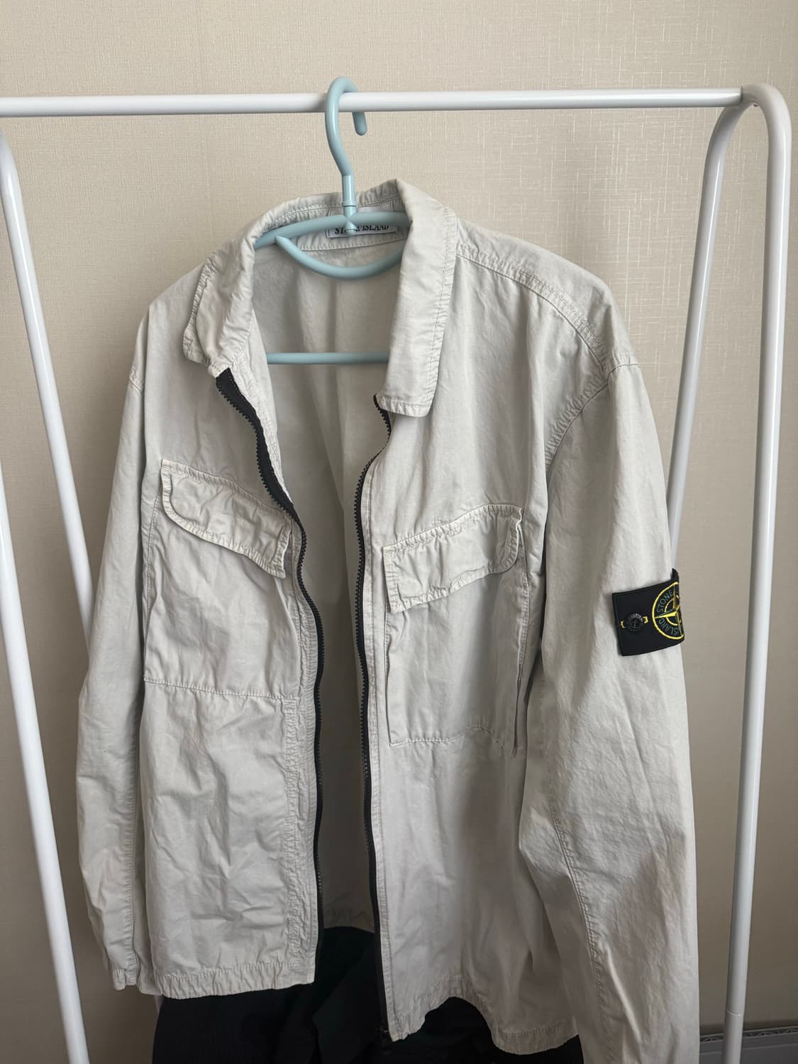 스톤아일랜드 올드이펙트 오버셔츠xl 상품이미지1