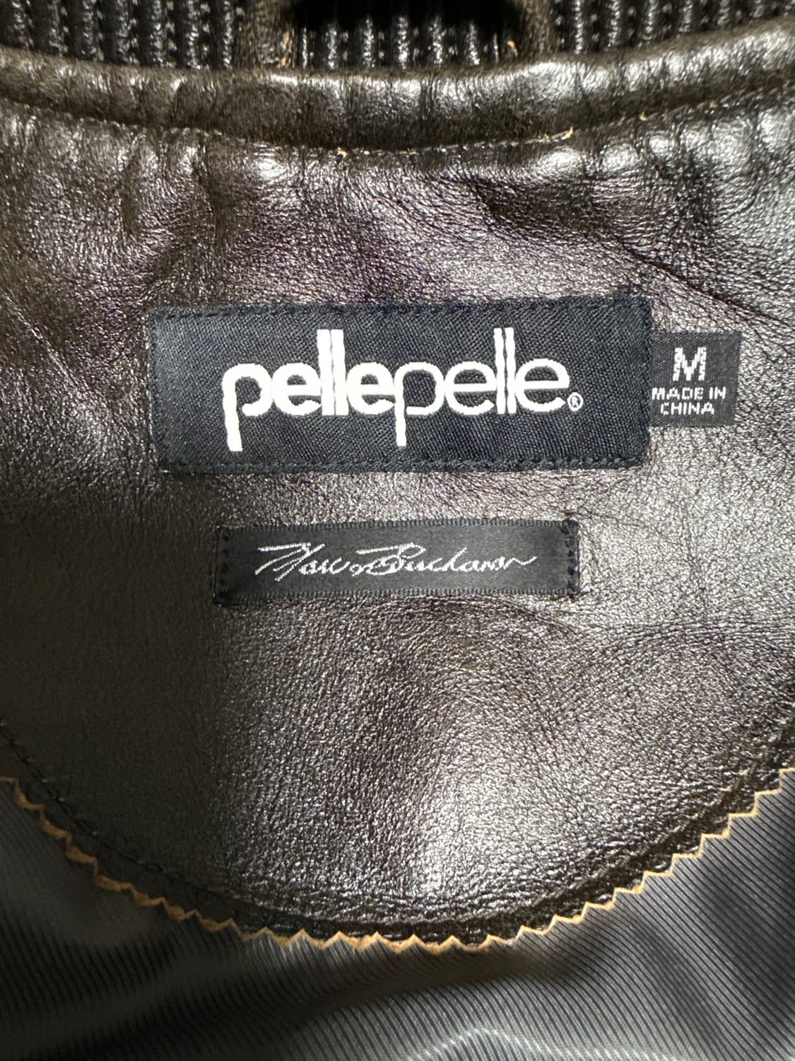 Pelle Pelle x Who Decides War 2026 레더 자켓 상품이미지6