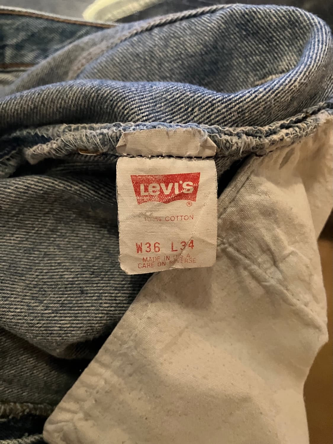 90s USA Levis 501 Denim Pants 상품이미지9