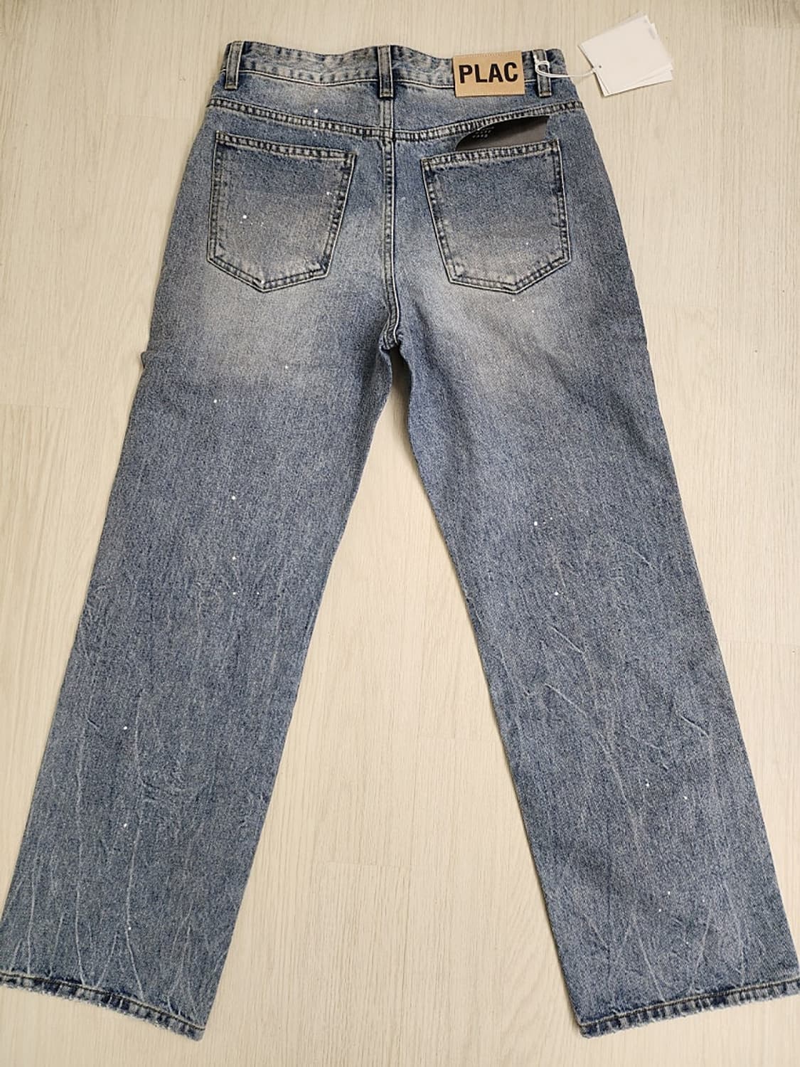 플랙진 페인팅 통바지 상품이미지6