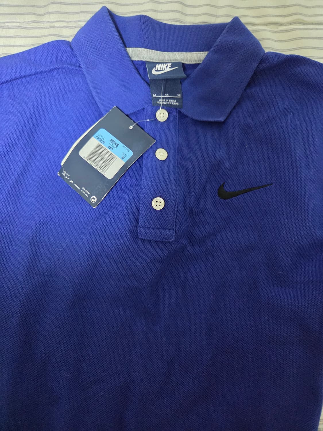 나이키 새상품 블루 pk티 상품이미지4