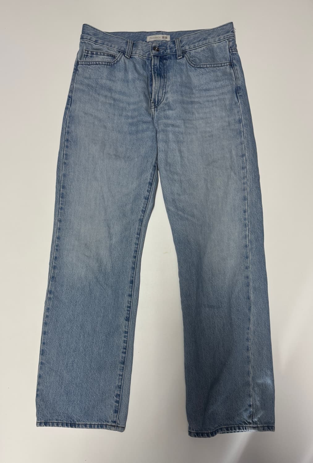 유니클로 x JW앤더슨 빈티지 워싱 데님팬츠 31.4인치 상품이미지1