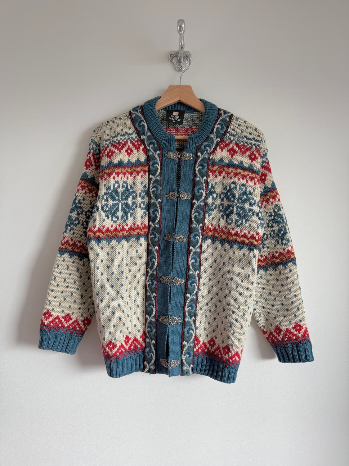 MADE IN NORWAY 노르딕 퓨어울 가디건 상품이미지1