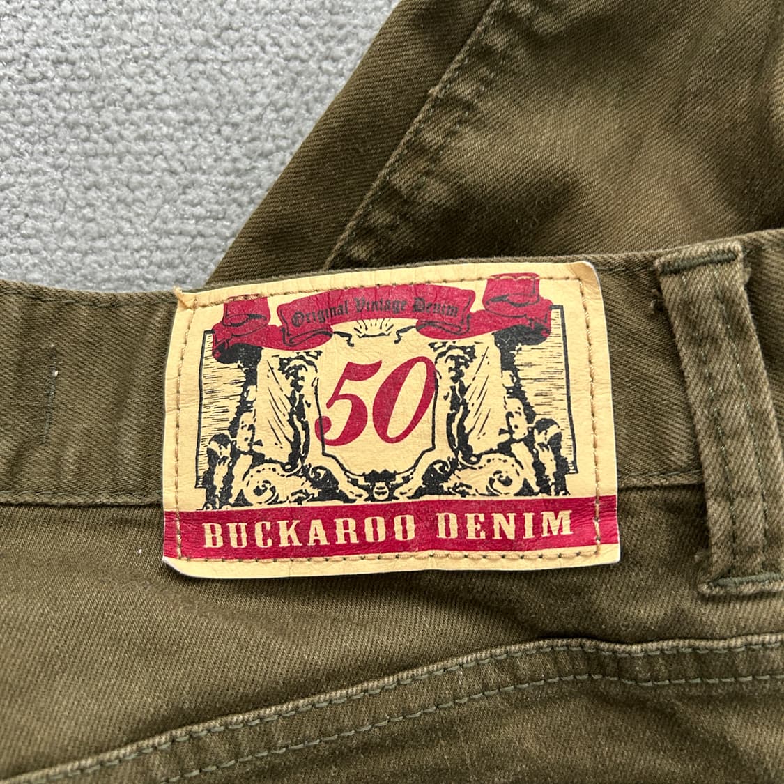 Buckaroo Jeans 카키색 바지 32 상품이미지4