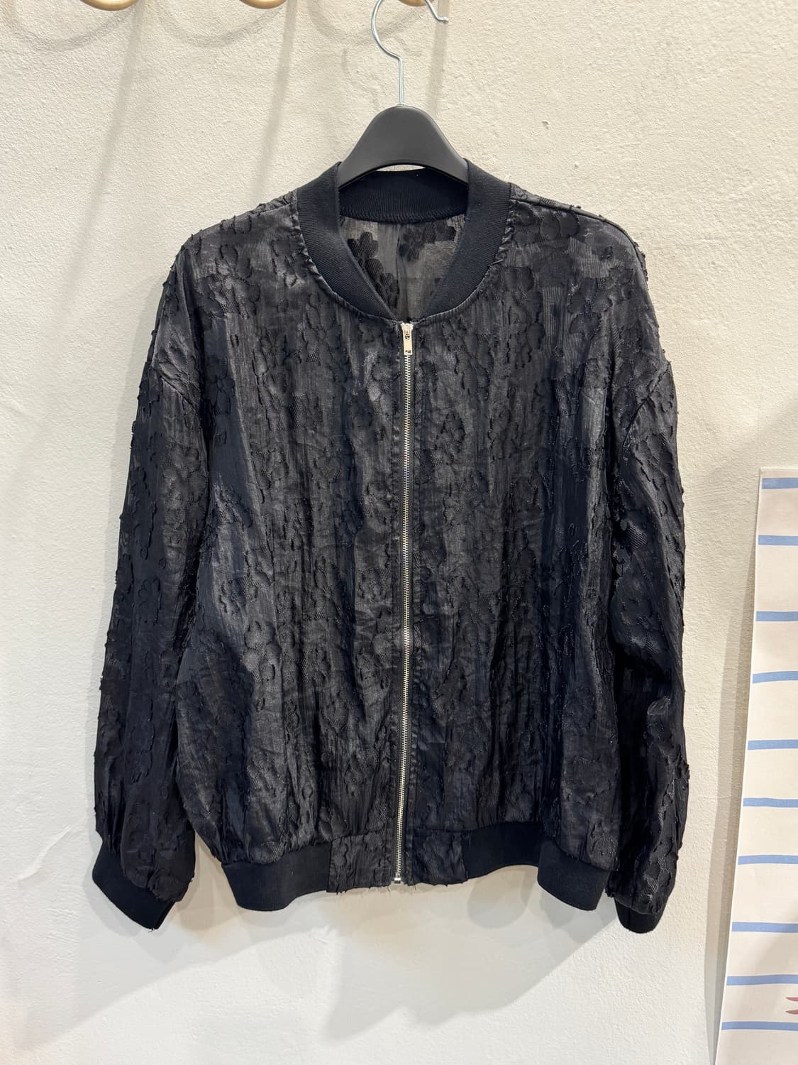 vintage 시어 블루종 상품이미지1