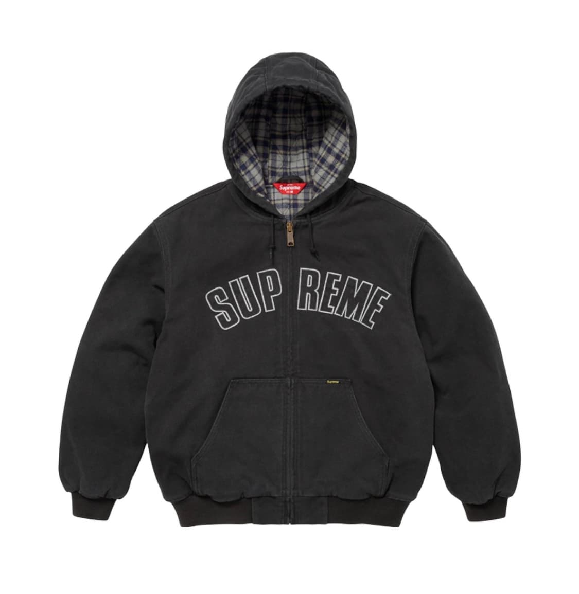 슈프림 리플렉티브 아크 후드 워크 자켓 블랙 M 새제품 판매 상품이미지1