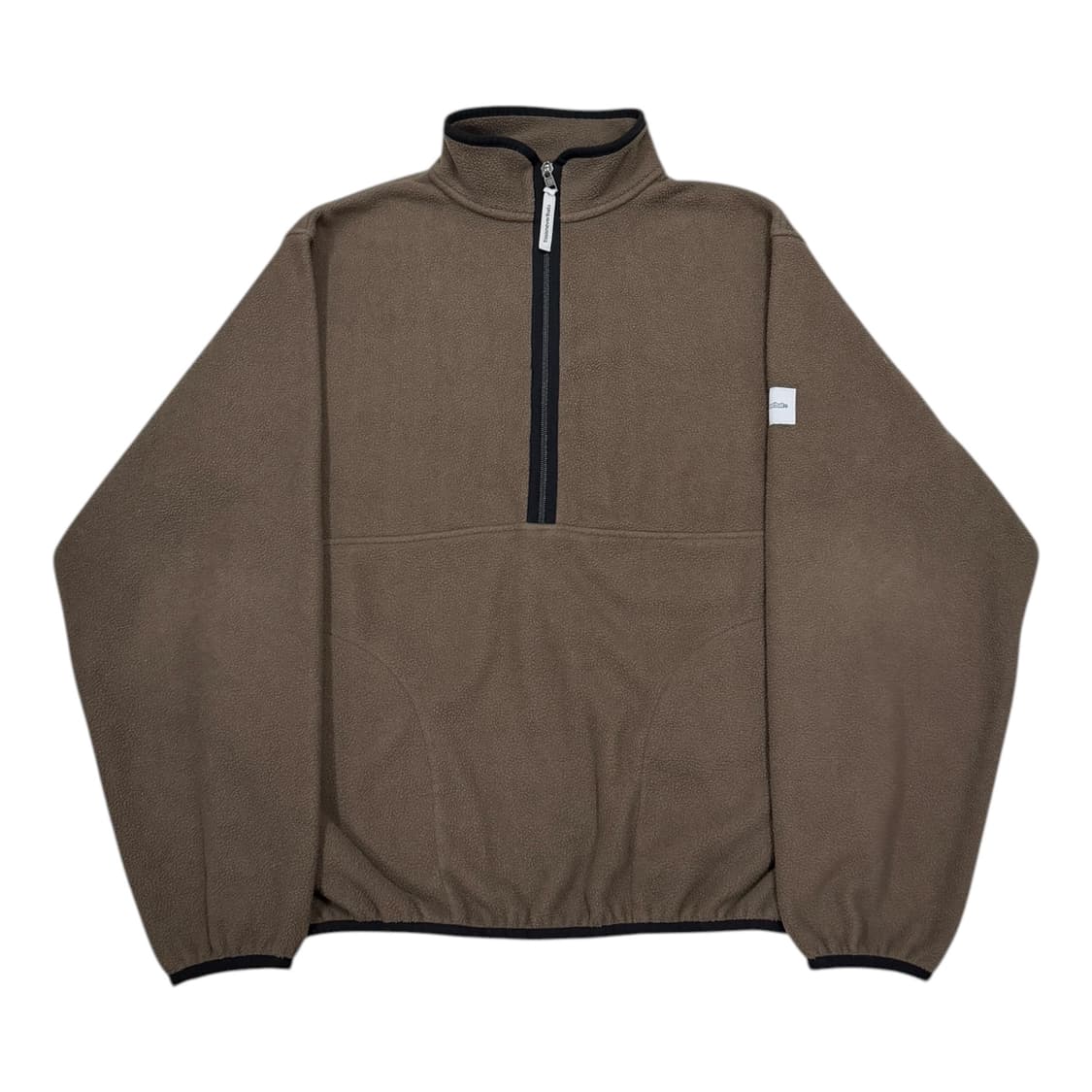 디스이즈네버댓 플리스 하프집업 풀오버 브라운 S 상품이미지1