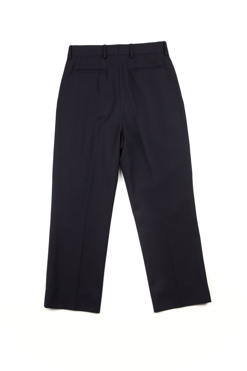 NEAT X CARUSO 2-Tuck Wool Trousers Navy 상품이미지5