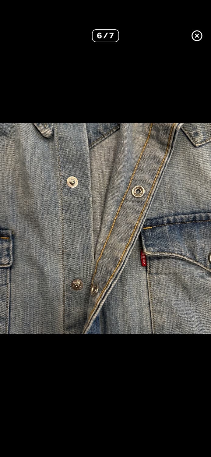 리바이스 웨스턴 셔츠 상품이미지5