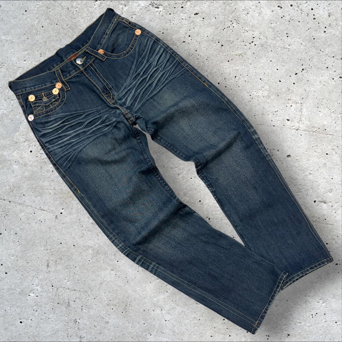 [32x33] 트루릴리젼 빌리 슈퍼티 청바지 데님 팬츠 D896 상품이미지2