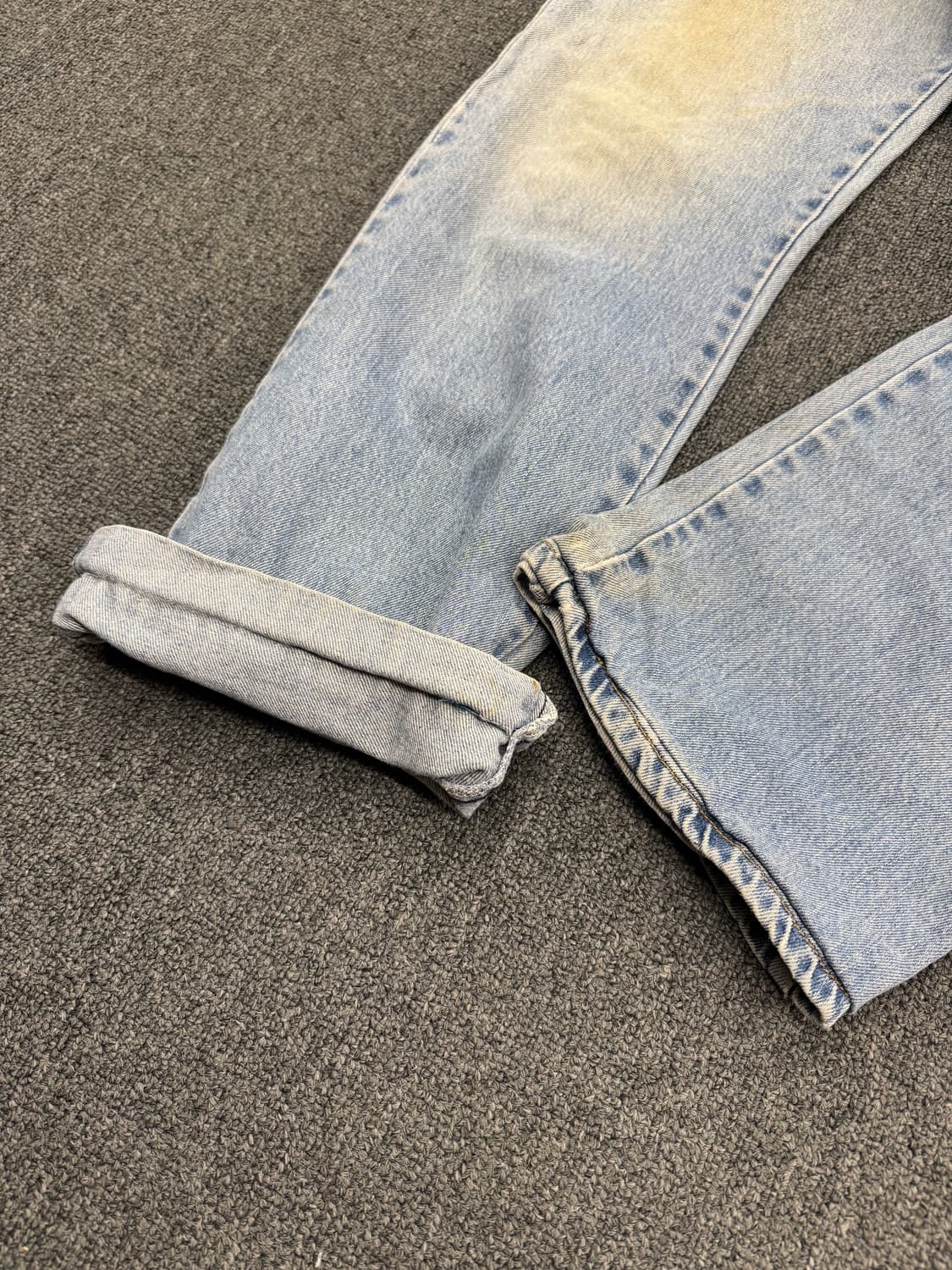 35)리바이스 517 빈티지 연청 부츠컷 데님팬츠 상품이미지5