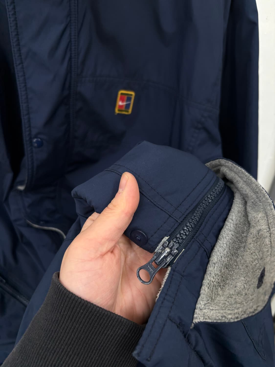 나이키 투웨이 내피 후리스 롱 점퍼 상품이미지6