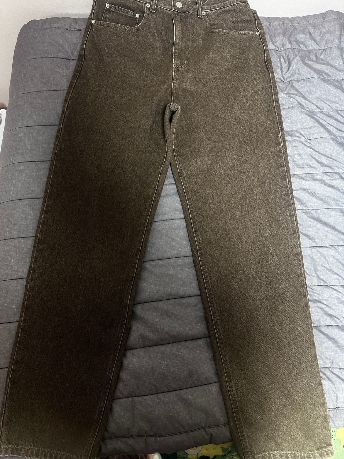 999휴머니티 스트레이트 데님 m사이즈 팝니다. 상품이미지2