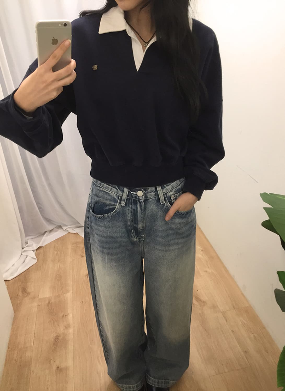 Women's Oro Shirt Sweat 100 상품이미지3