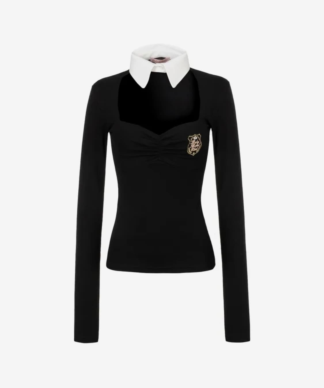 베이비메탈클럽 챠미 카라 탑 블랙 상품이미지1