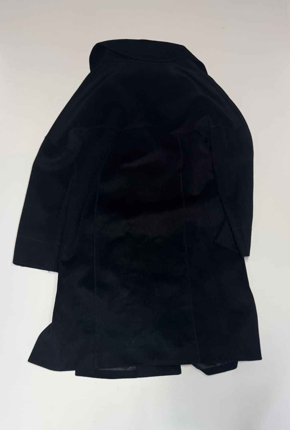 여성 쏘울 sowool 김서룡 캐시미어 혼용 블랙 코트 55 상품이미지2