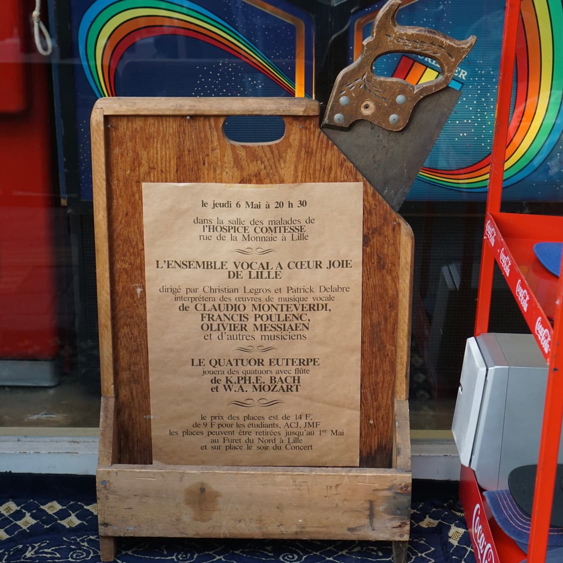 빈티지 소품 20세기 목수 톱 공구함  상품이미지2