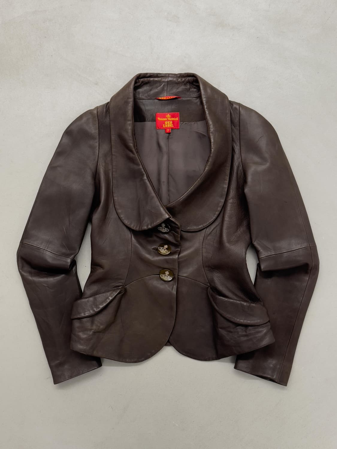 비비안웨스트우드 레더 자켓 상품이미지1