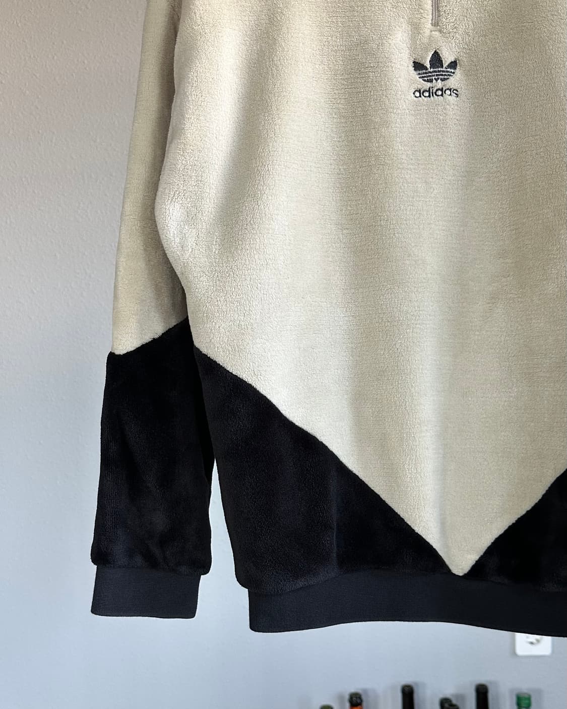 [XS]아디다스 트레포일 하프집업 후리스 플리스 상품이미지3