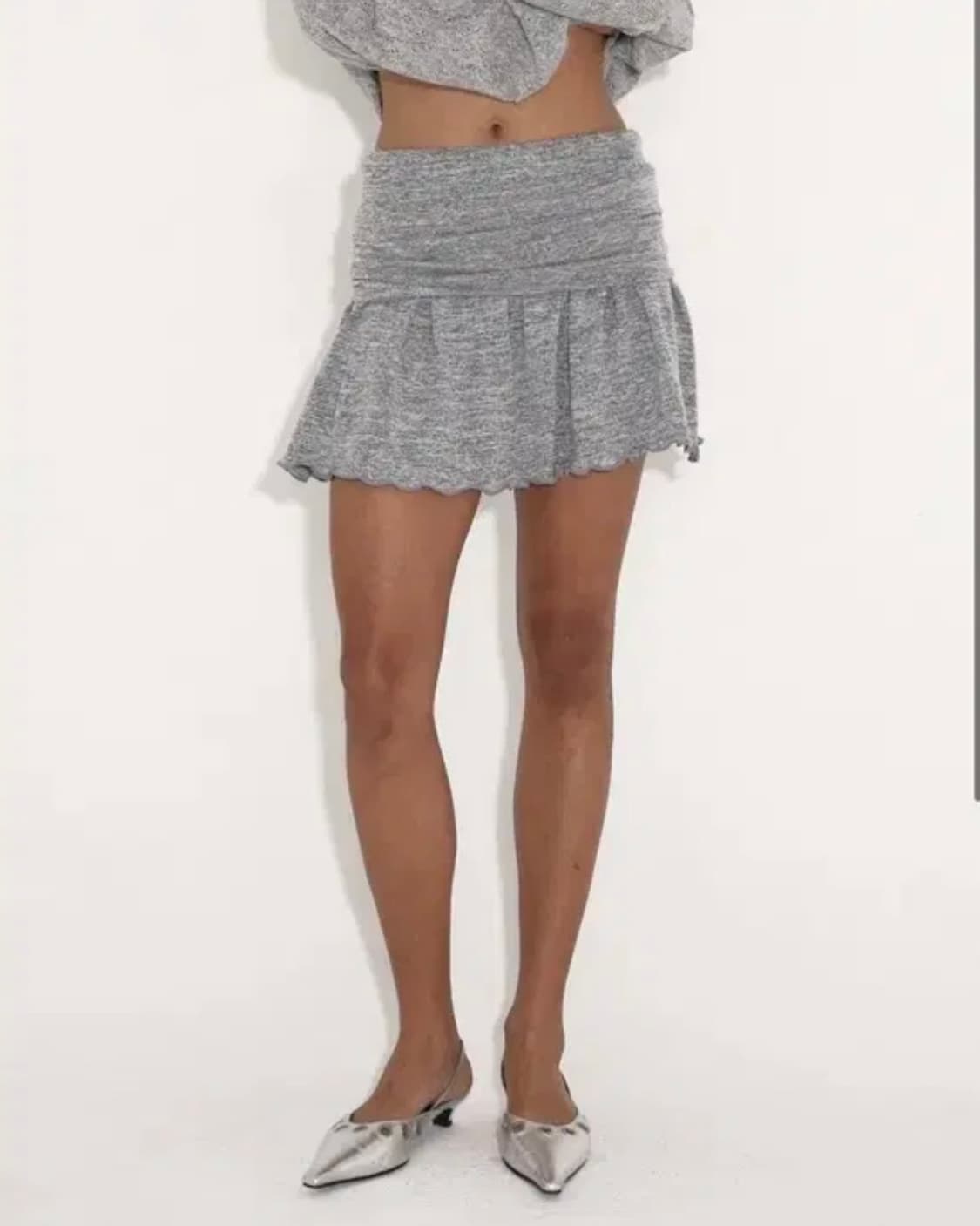 폴리수엠 both skirt and top (grey) 상품이미지2