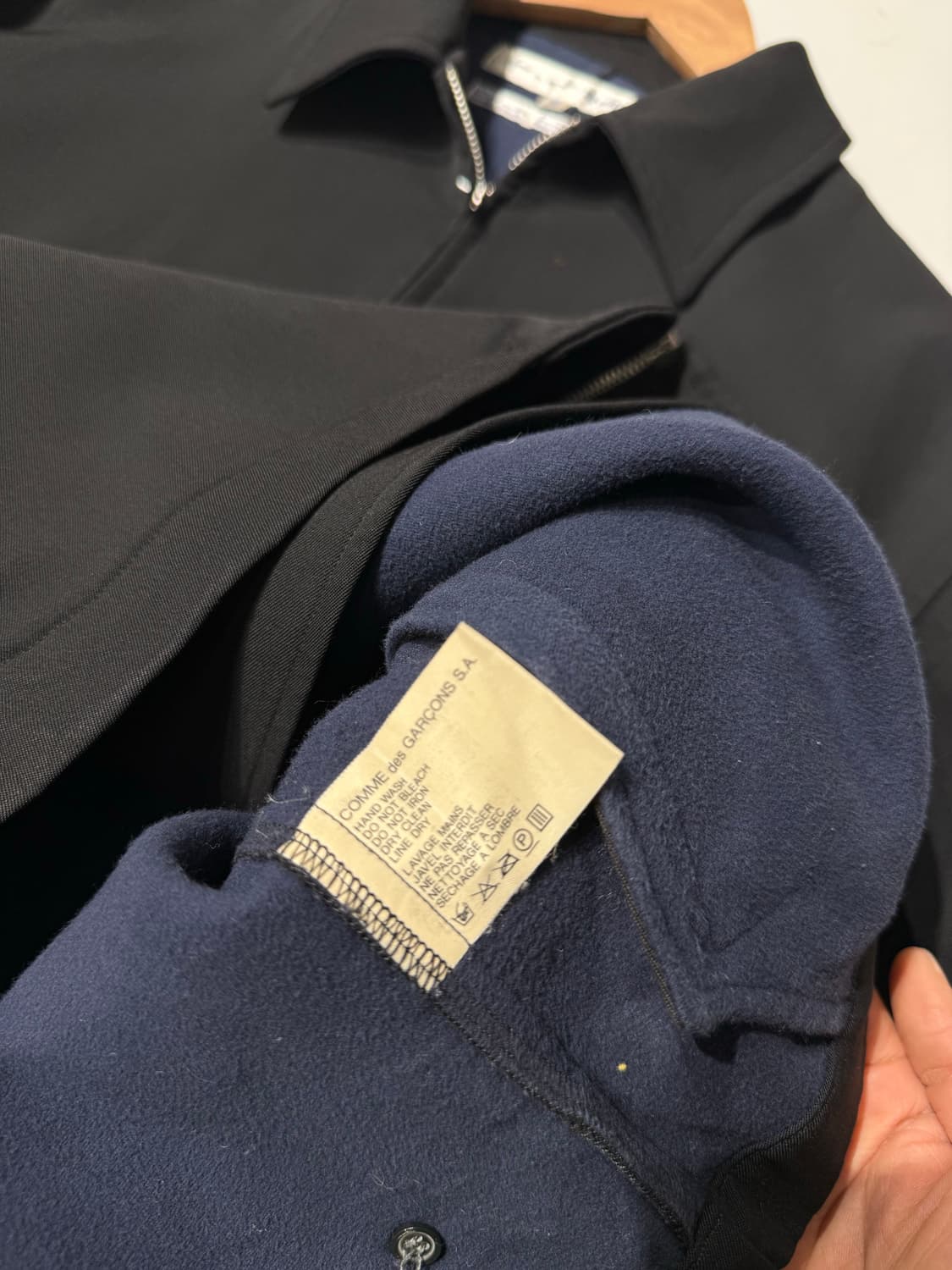 꼼데가르송 블루종 자켓 상품이미지5