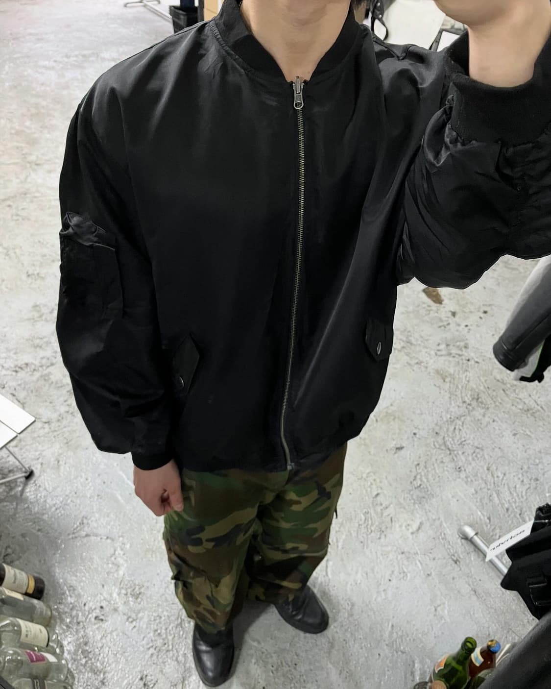 wego reversible ma-1 bomber jacket 상품이미지1