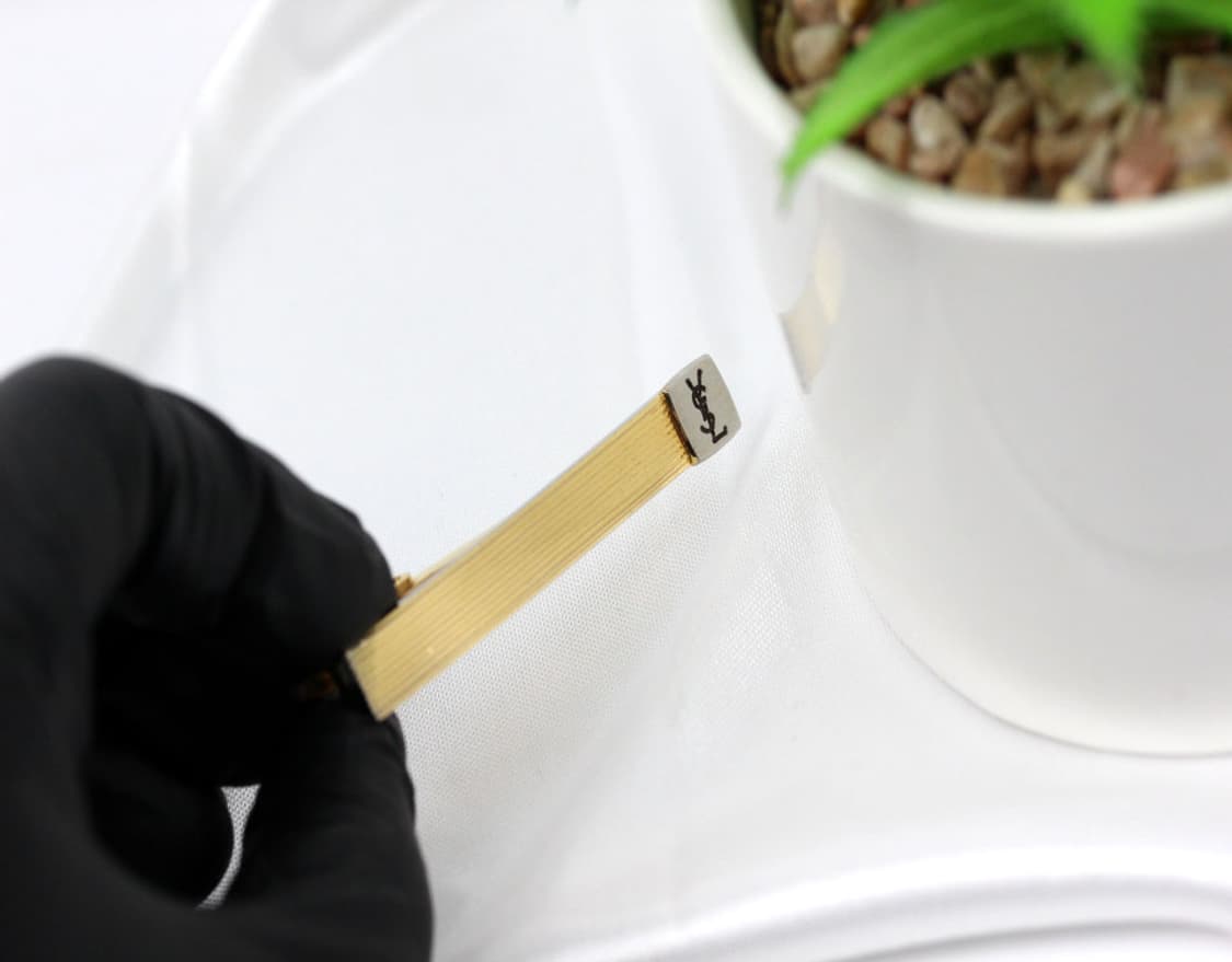 입생로랑 A-등급 5.2cm 남자 명품 넥타이핀 빈티지 상품이미지4