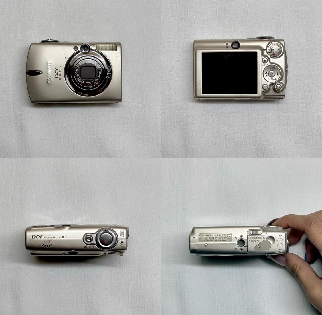 캐논 익시 700 (캐논 익서스 750 IXUS 750) 빈티지 디카 상품이미지8