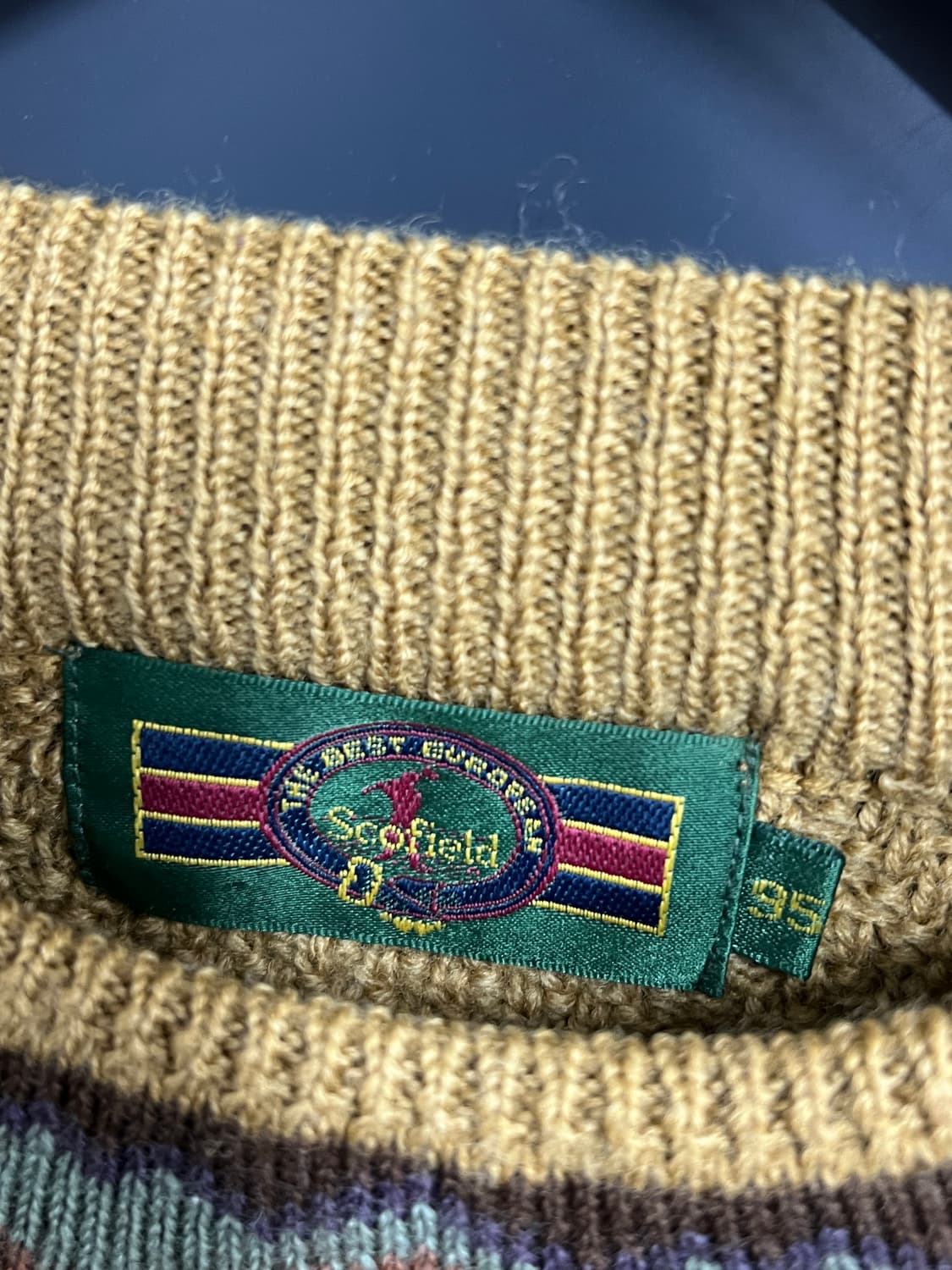 ScoField Vintage 아즈텍 패턴 빈티지 니트 상품이미지4