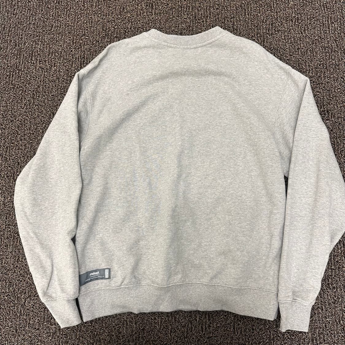 mahagrid 마하그리드 맨투맨 그레이 S 상품이미지5