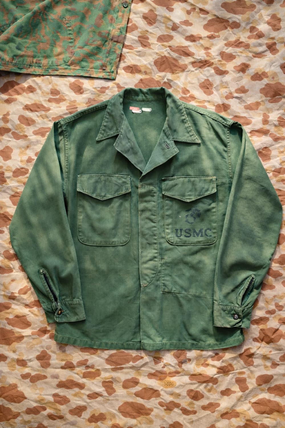 50's USMC P-56 유틸리티 셔츠 100 상품이미지1