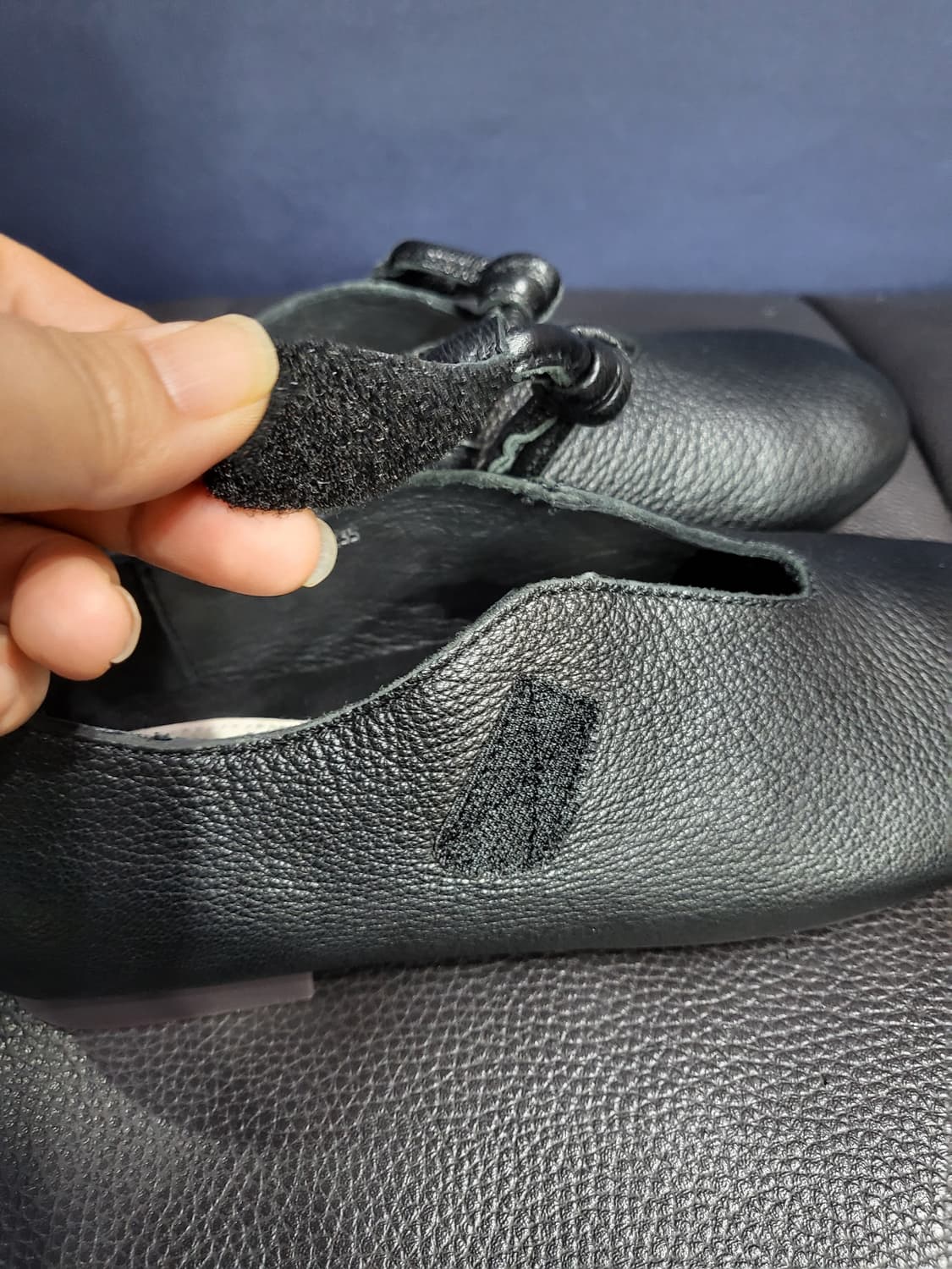 앰플라인 메리제인 양가죽 슈즈(새상품) 상품이미지4