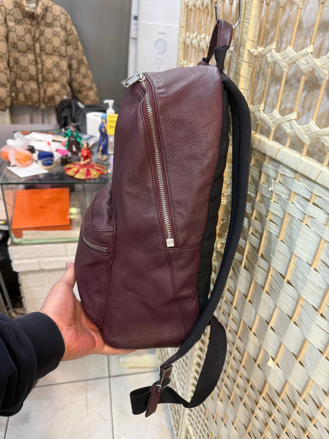 정품 디올옴므 아뜰리에 시그니처 프린트 백팩 팝니다 상품이미지3