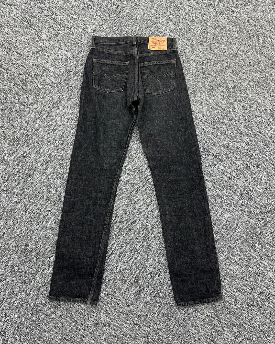 (허단36)00'S 리바이스 USA 501 흑청-M1383 상품이미지6