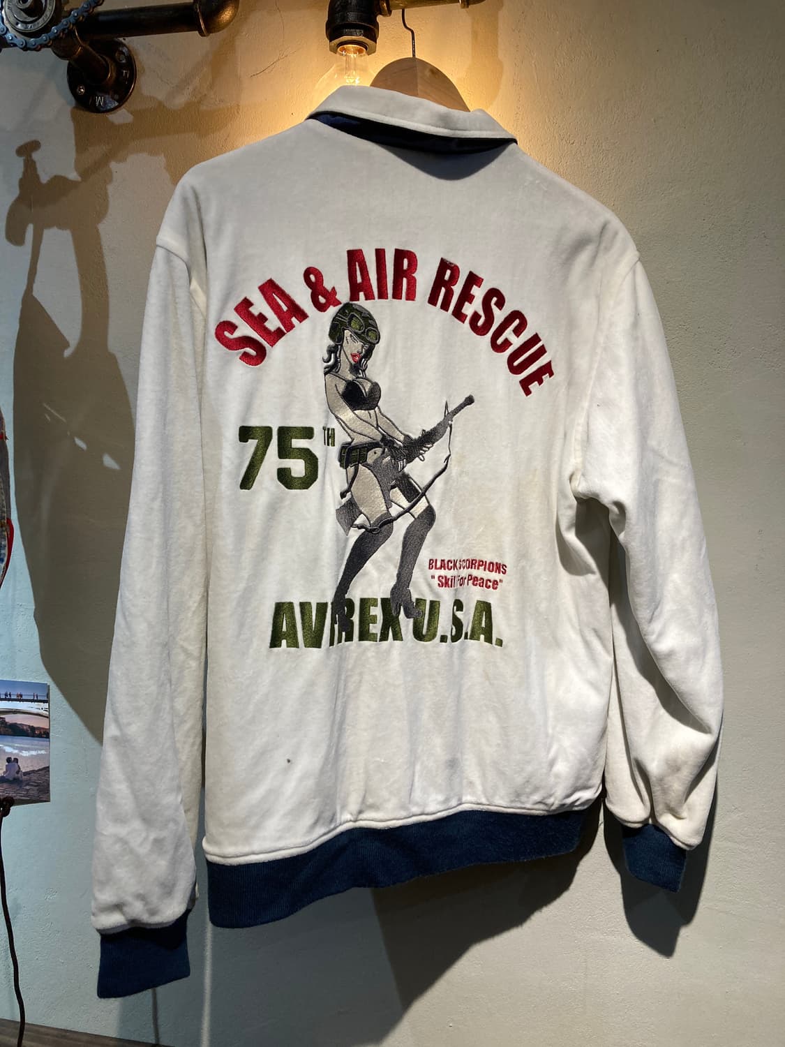 아비렉스 투웨이 자수 자켓 상품이미지3