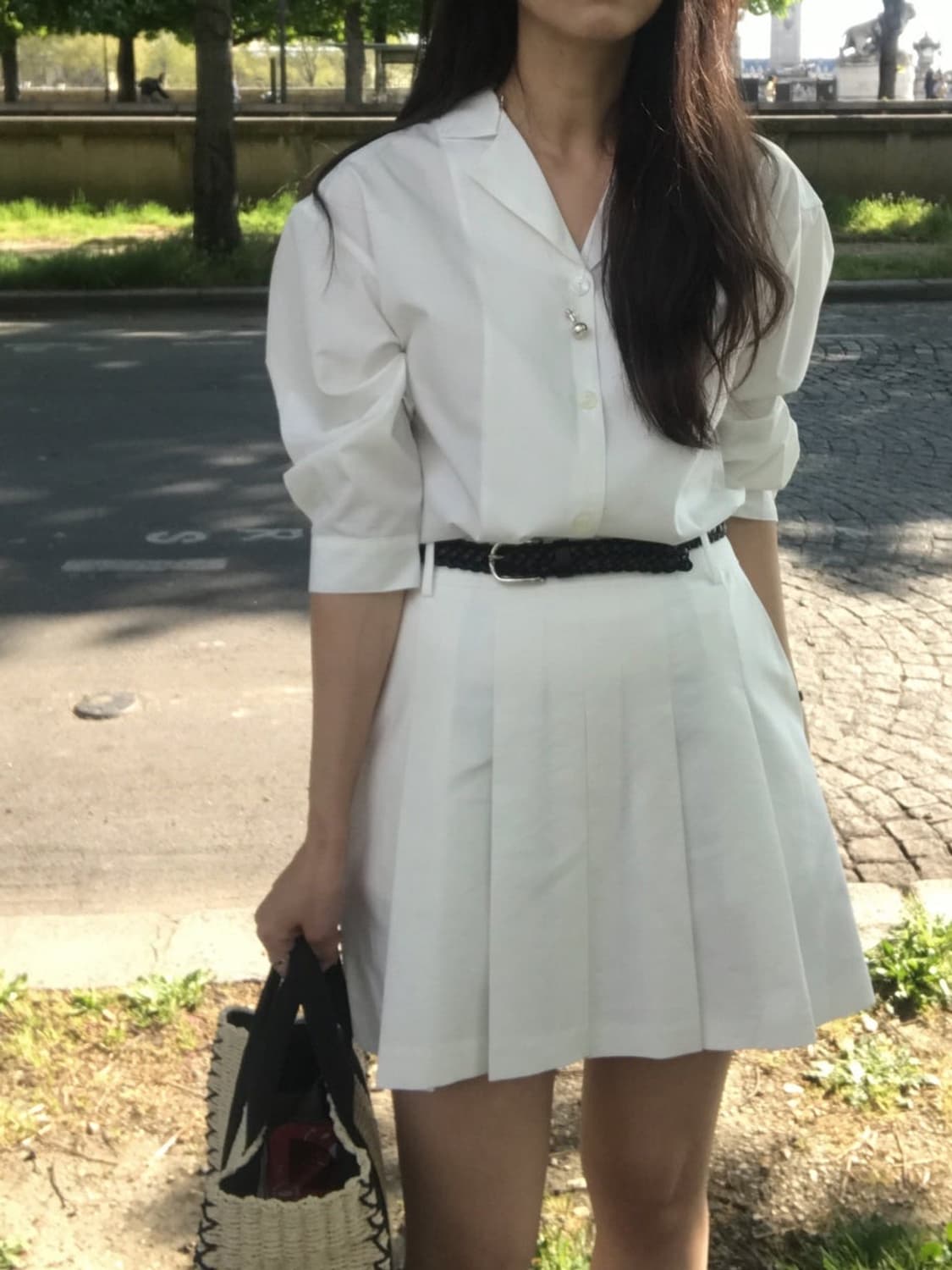 아카이브제이투유 마틴 플리츠 스커트 M 상품이미지8