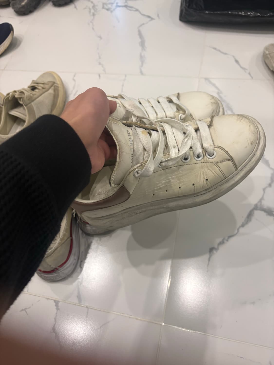 39.5) 알렉산더맥퀸 오버솔 스니커즈 상품이미지2