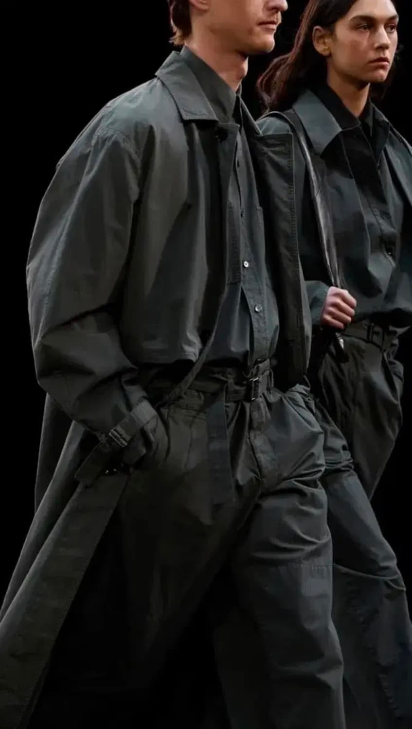 르메르 트렌치 셋업 50/48 딥포레스트 상품이미지2