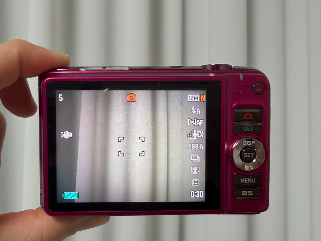 카시오 엑슬림 ex-h10 핑크 상품이미지6