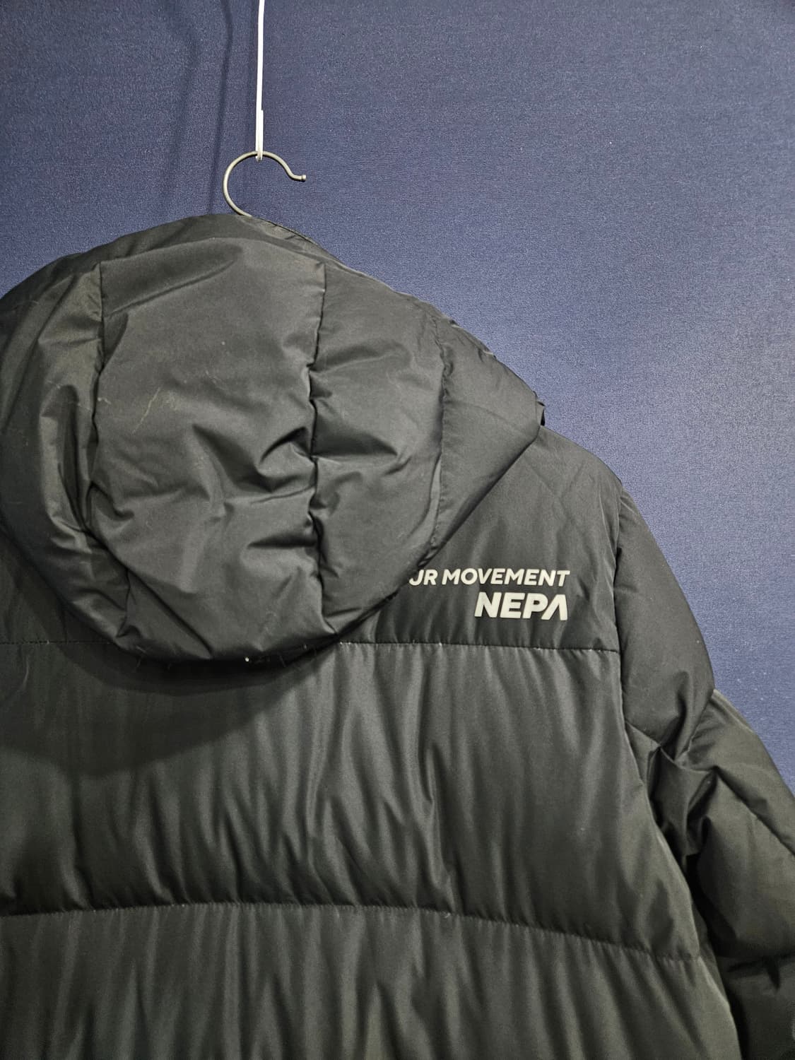 네파 블랙컬러 남성 105 덕다운 롱패딩  상품이미지9