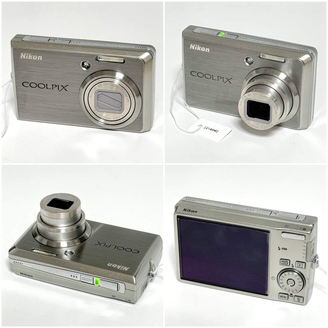 니콘 쿨픽스 S600 티타늄실버 빈티지디카 상품이미지2