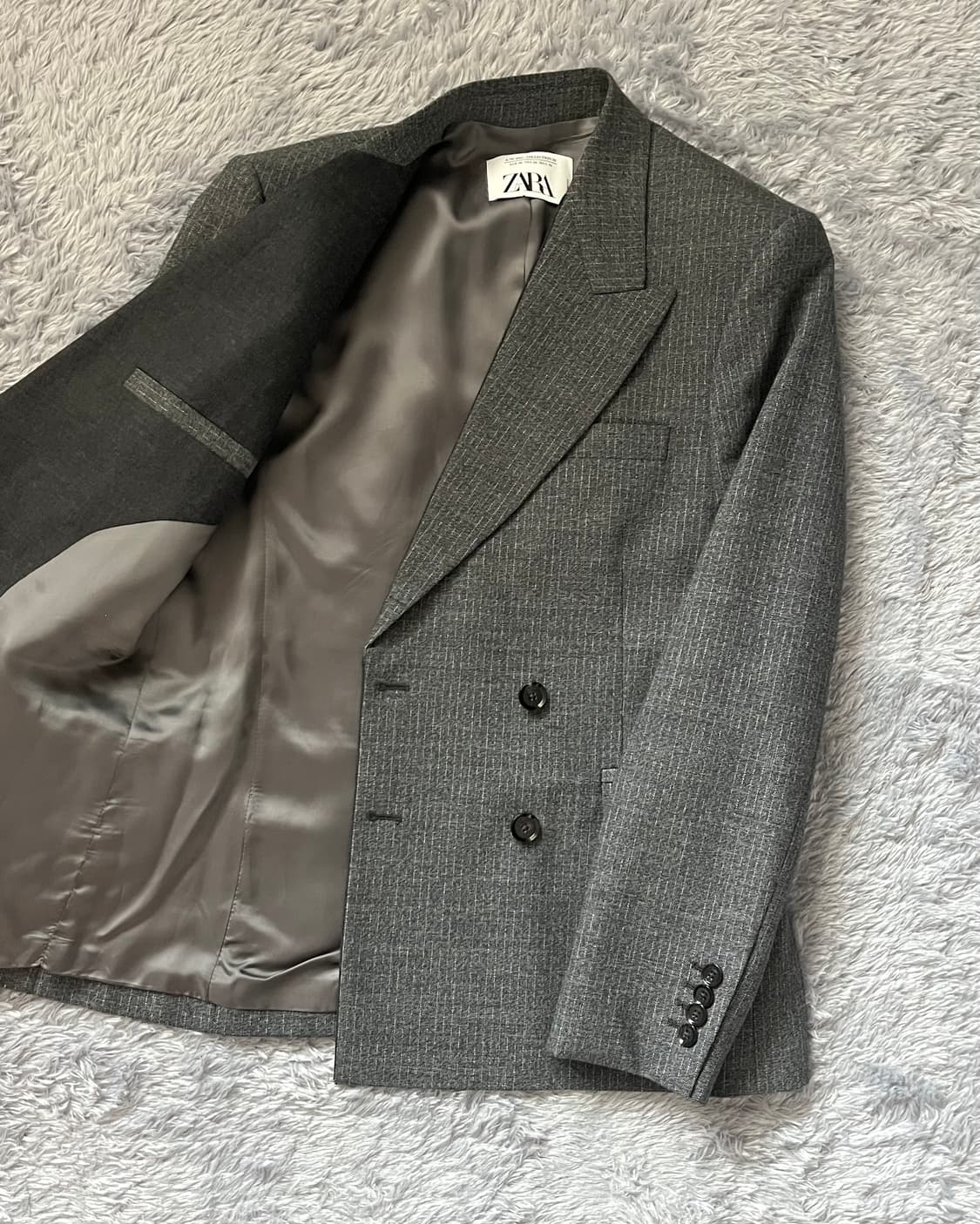 (명작.셋업판매) 자라 스튜디오 컬렉션 울블랜드 수트 셋업 상품이미지2