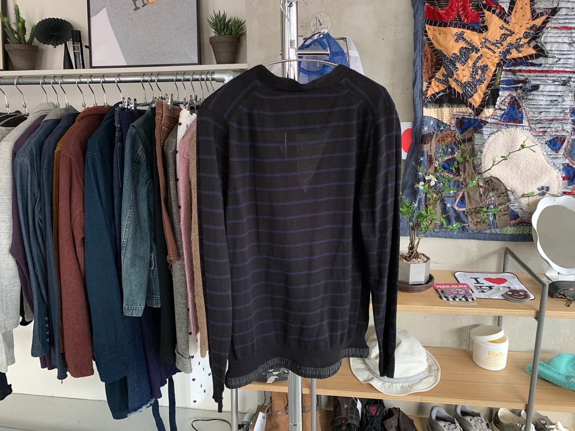 Sacai 사카이 스트라이프 가디건 상품이미지2