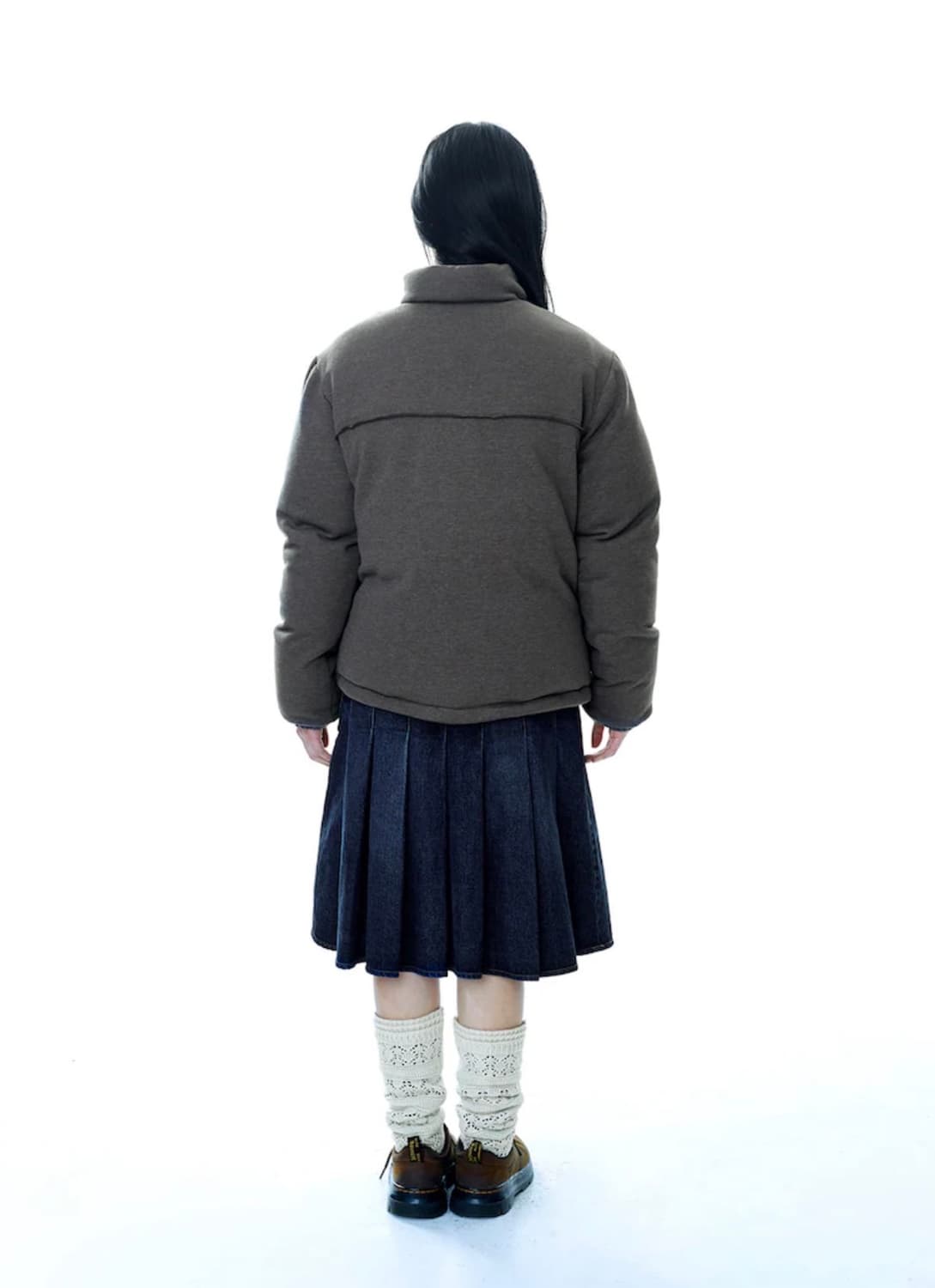 새상품 코이세이오 COYSEIO 코지 스웨트 다운 자켓 상품이미지2