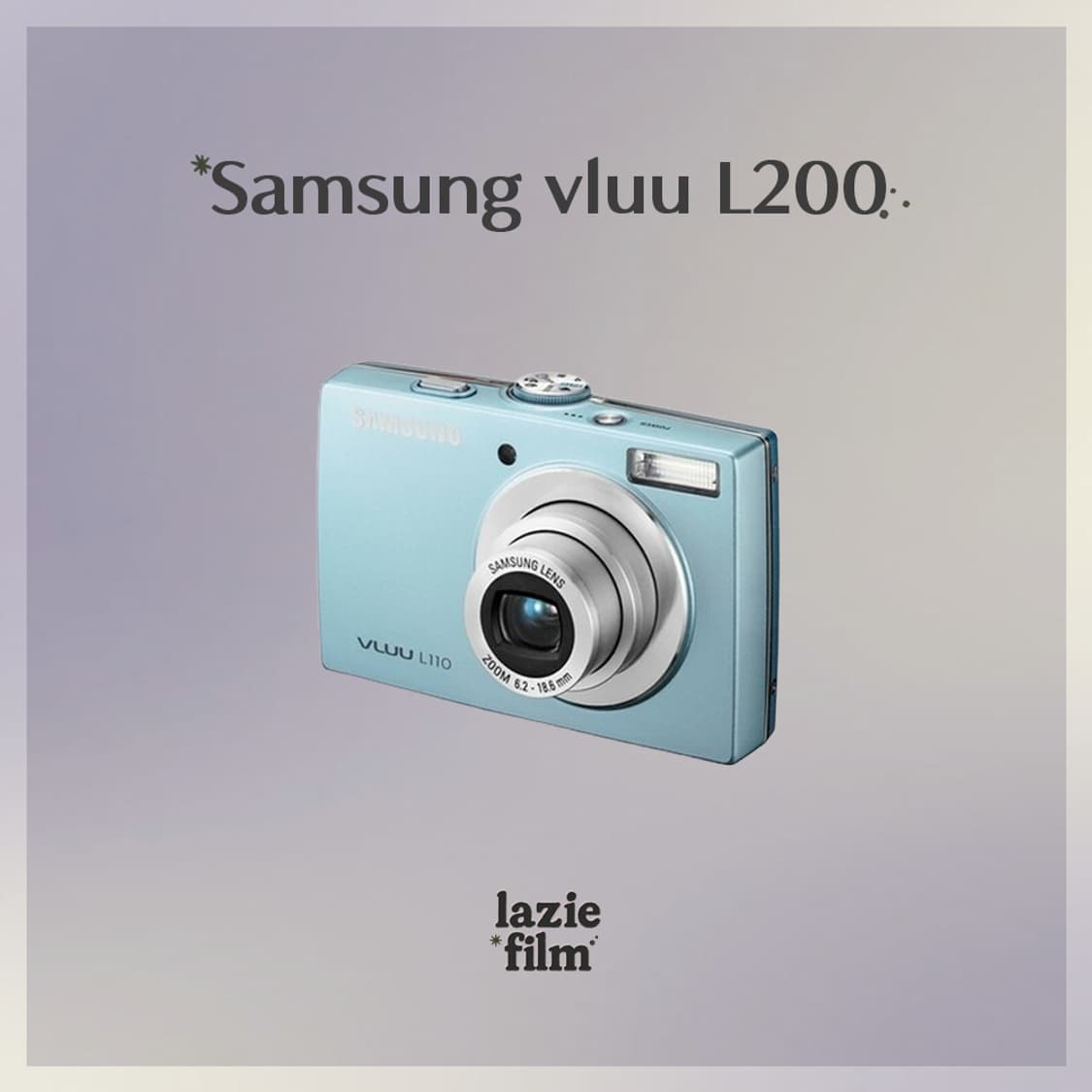 준민트✧･ﾟSamsung VLUU L200 삼성 블루 디카 상품이미지1