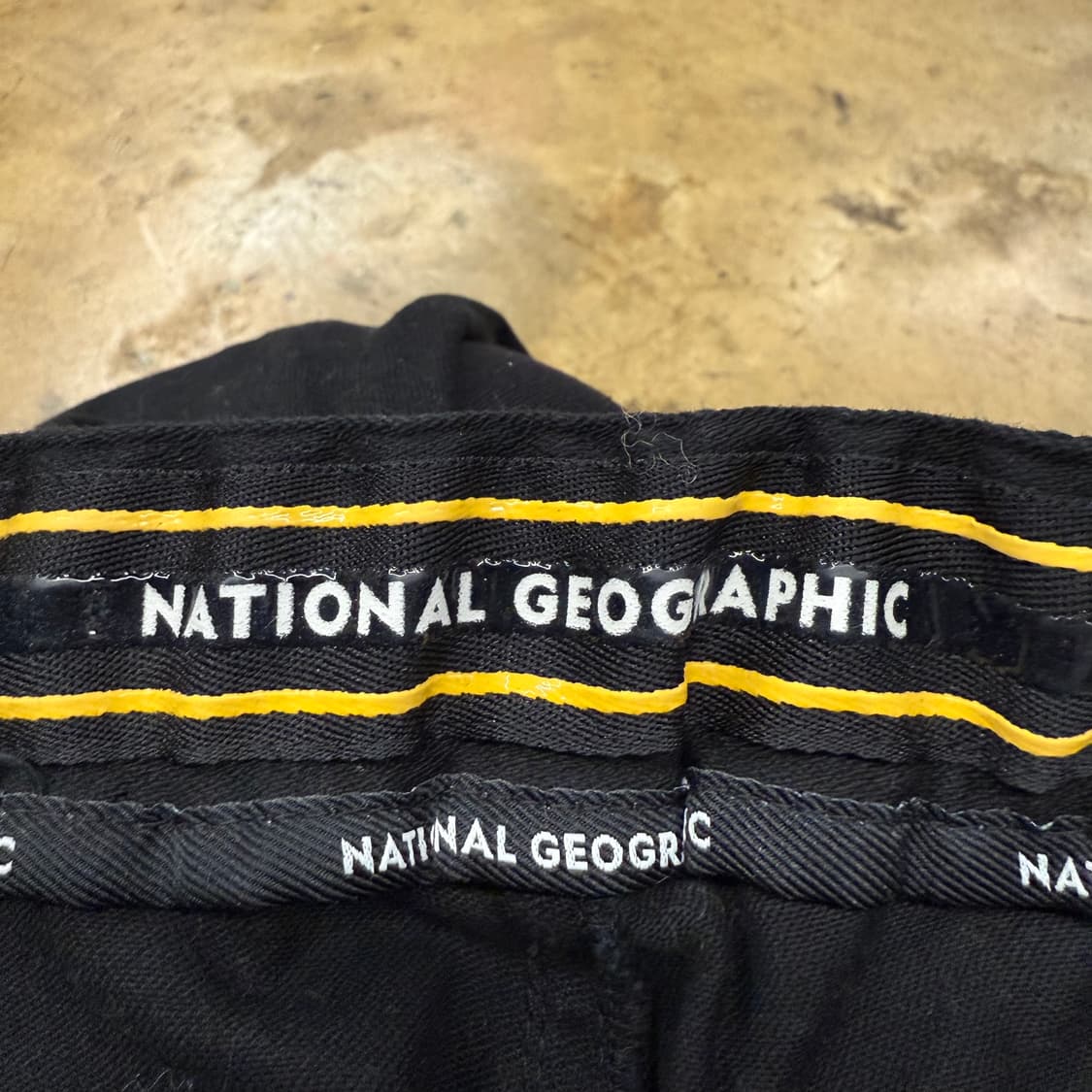 [정품] 내셔널지오그래픽 블랙 카고 바지 b16 상품이미지4