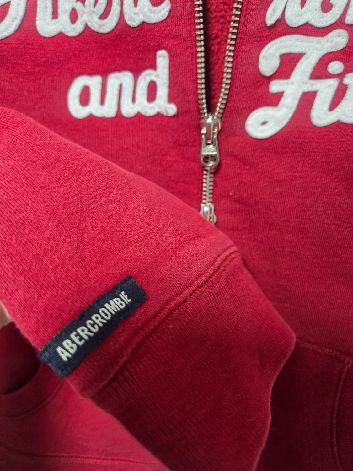 [90s-00s]Abercrombie & Fitch 후드집업 M 상품이미지4