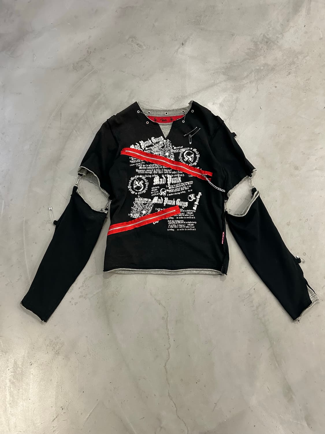 Mad punks Mad girl separable l/s 상품이미지1