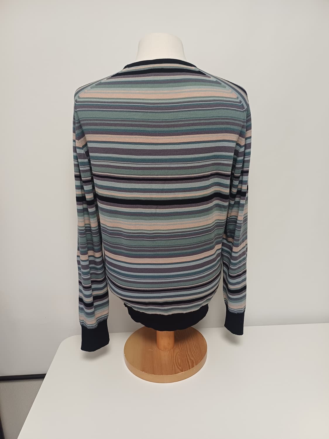 Paul Smith London 빈티지 멀티 스트라이프 울 니트[M] 상품이미지3