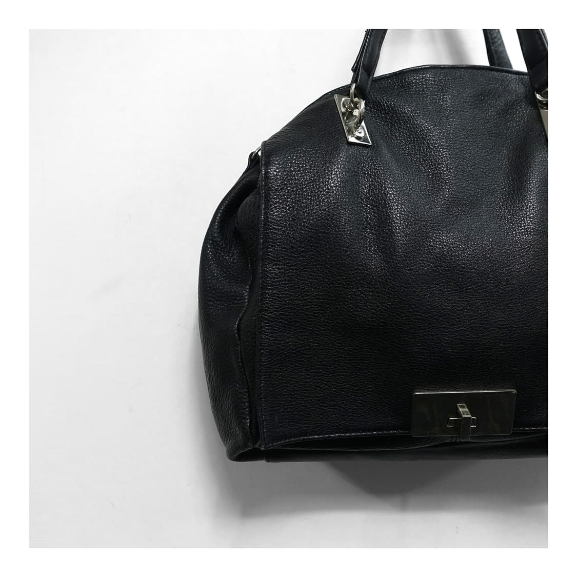 VINTAGE LEATHER 빈티지 카우레더 빅 쇼퍼 숄더백 상품이미지6